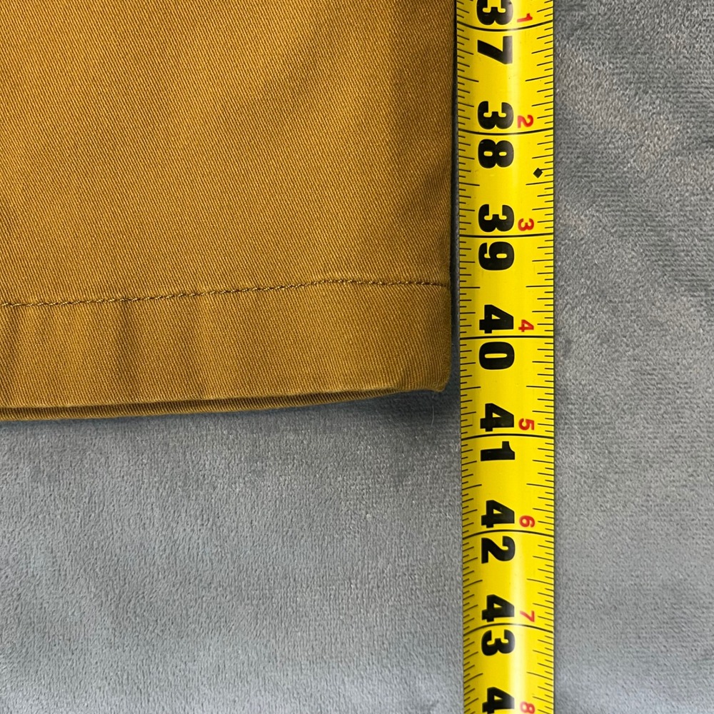 NWT Goodfellow & Co Men Skinny Fit Hennepin Chino Pants in Mustard Yellow, 30X32 - Picture 5 of 7